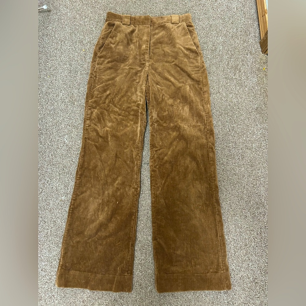 Light Brown Women’s Corduroy Wide Leg & Other Stories Pants